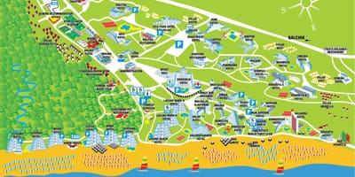 Mapa Albena Bułgaria