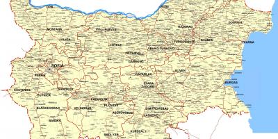 Bułgaria mapa kraju